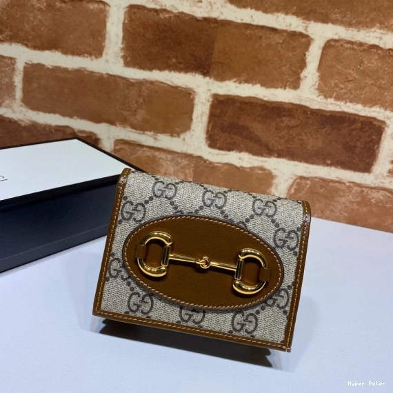 Hyper Peter wallet Gucci card 1955 Horsebit case 0715